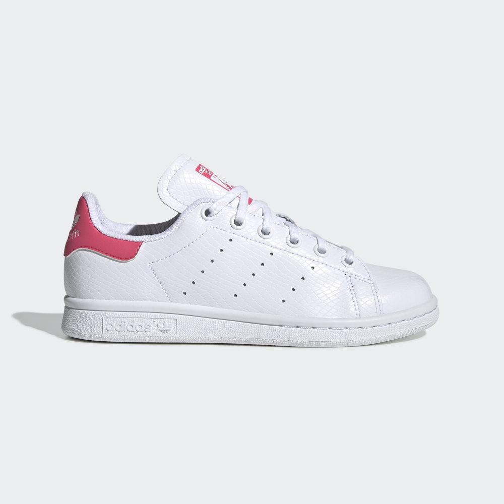 Originals Adidas Stan Smith Baieti Romania - Albi/Roz EE7573